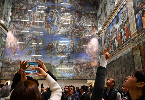 L'affresco del Giudizio Universale di Michelangelo