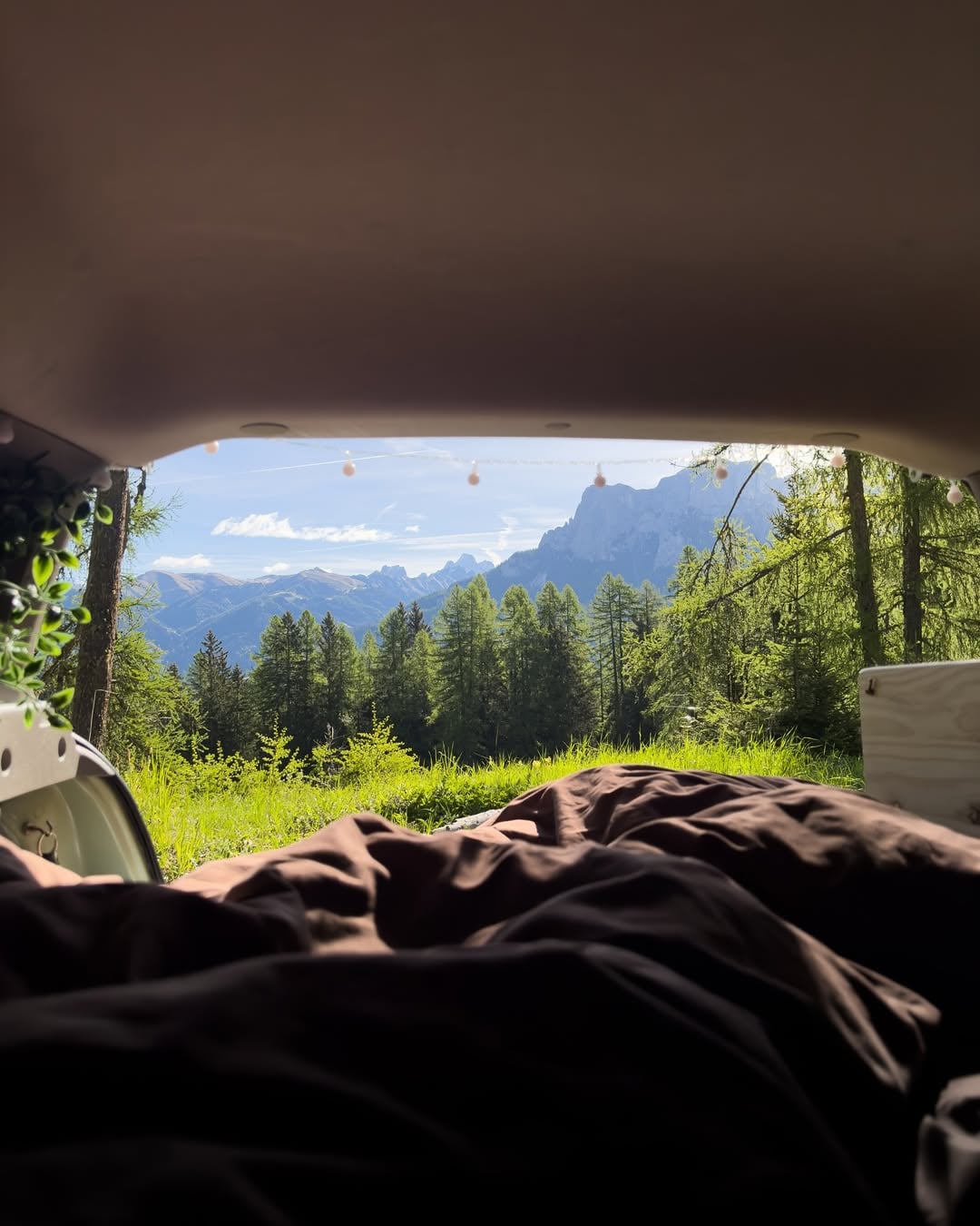 La vista dalla Twingo