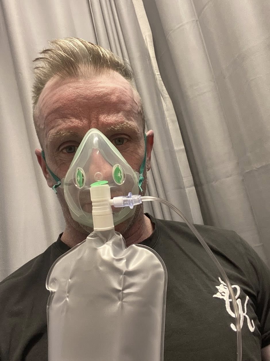 Tommy sotto ossigeno