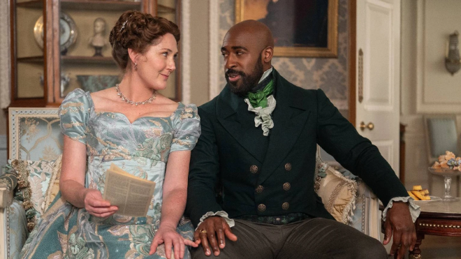 Violet Bridgerton e Marcus Anderson