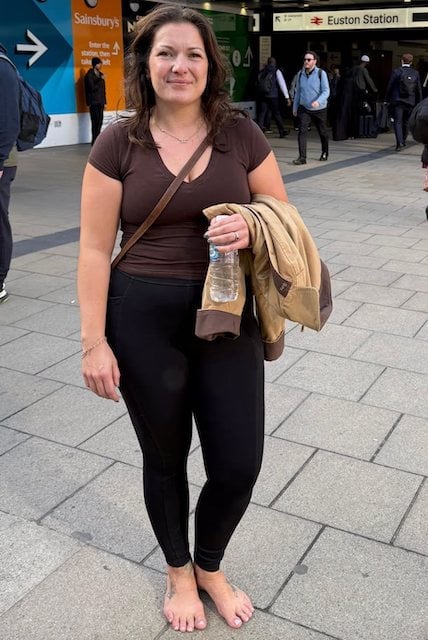 Brittany Balinski e due dei suoi figli