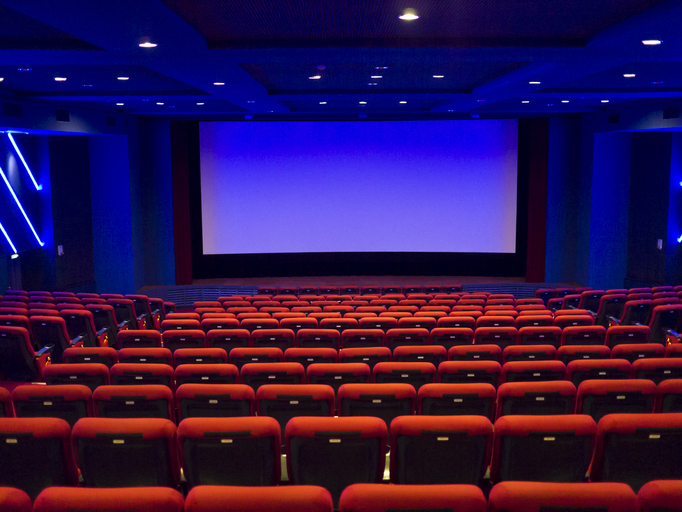 Una sala cinematografica