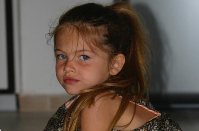 Thylane Blondeau da bambina