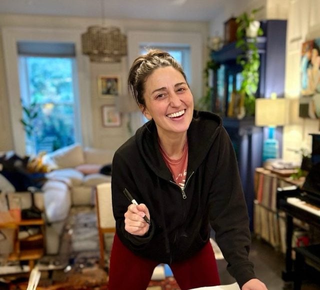 La cantante Sara Bareilles