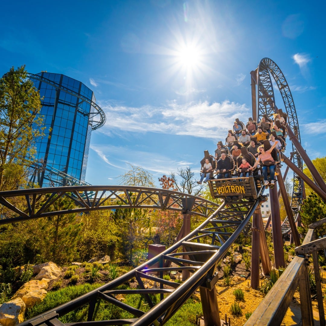 Un'attrazione all'Europa-Park