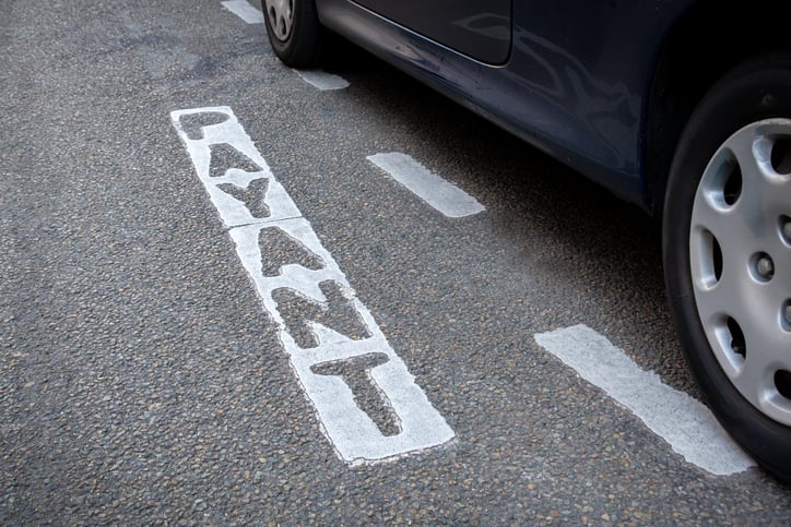 Un parcheggio a pagamento