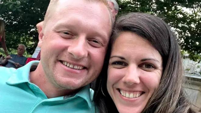 JasonHughes e sua moglie Laura