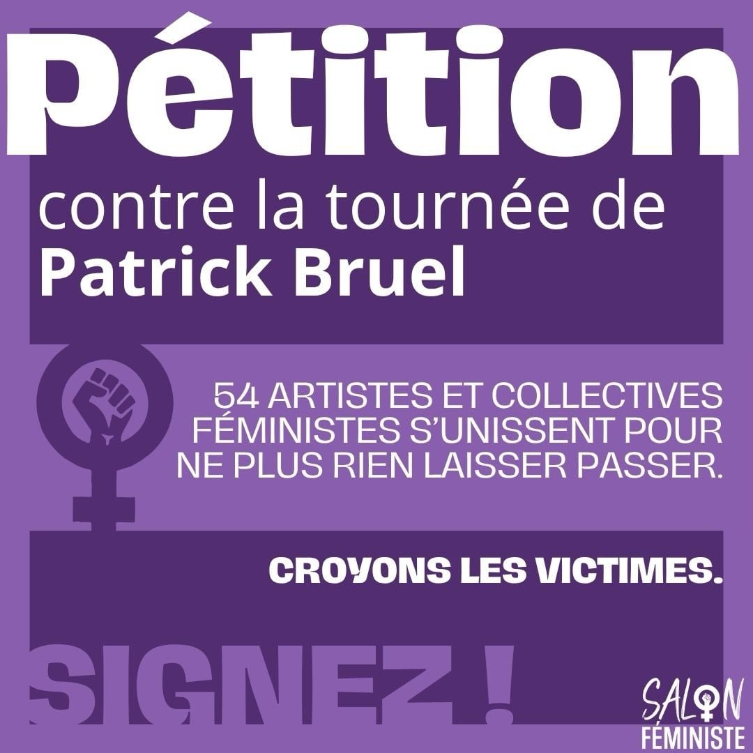 La petizione contro il tour di Patrick Bruel