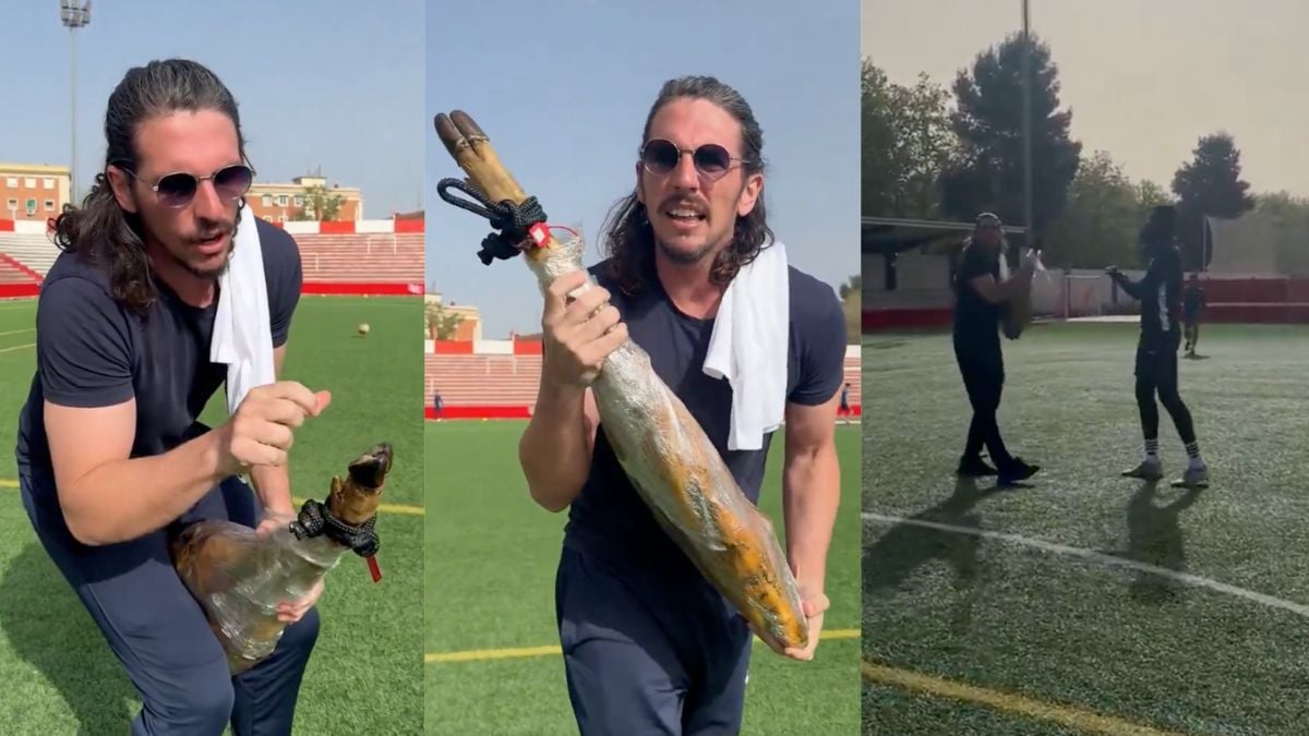Javi Poves, presidente del CD Colonia Moscardó, squadra di calcio spagnola D4