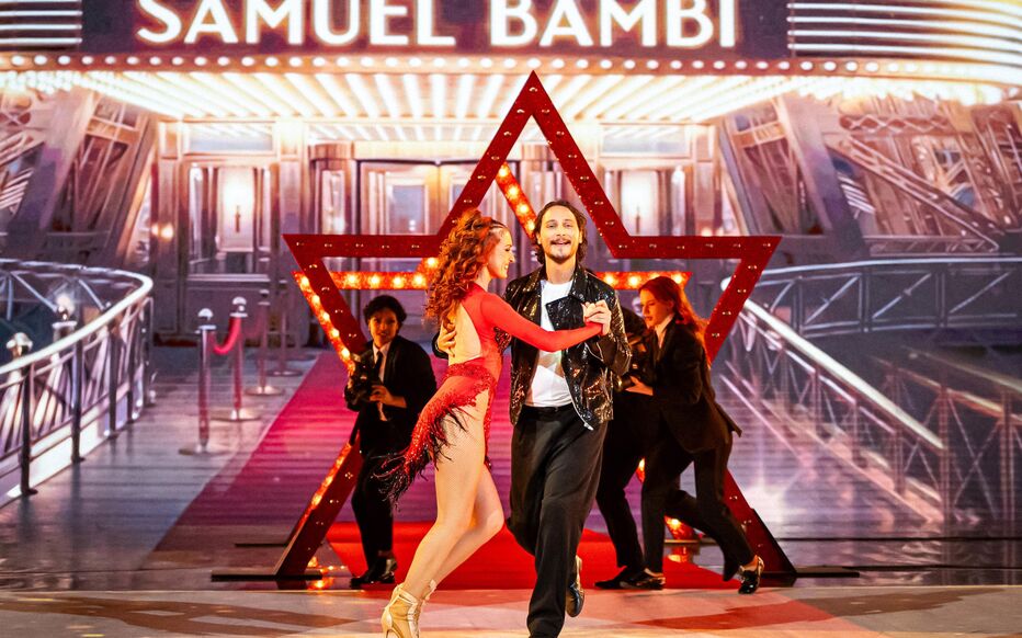 Samuel Bambi e Ana Riera nel DALS