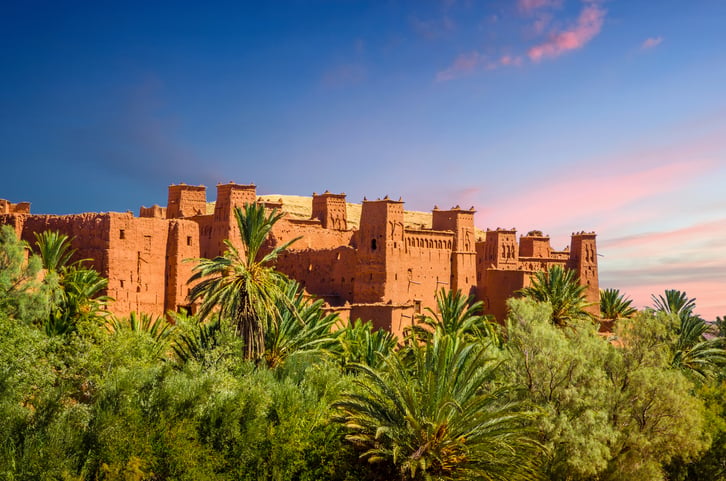 Una kasbah marocchina