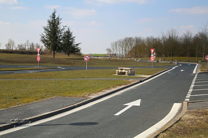 Una zona autostradale