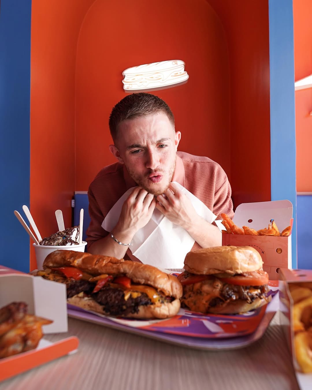 Michou e gli hamburger di Mealy