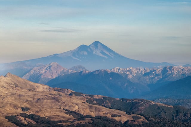 Il vulcano Llaima in Cile