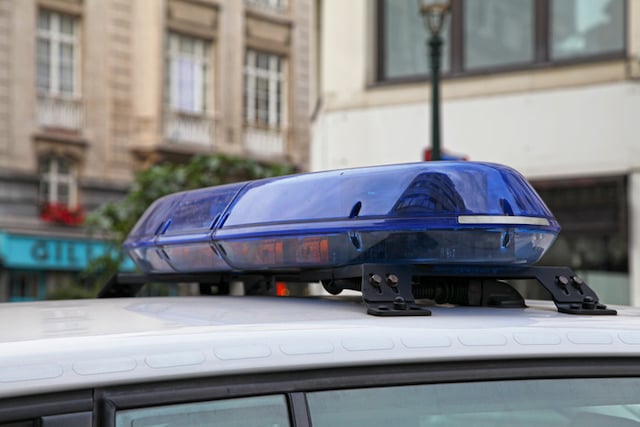 Sirena della polizia belga