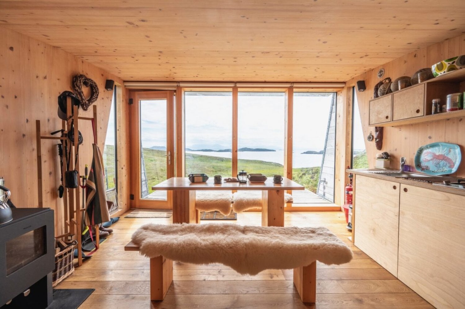 La cabina sull'isola