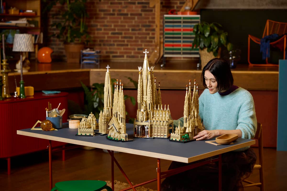 La Sagrada Familia in LEGO