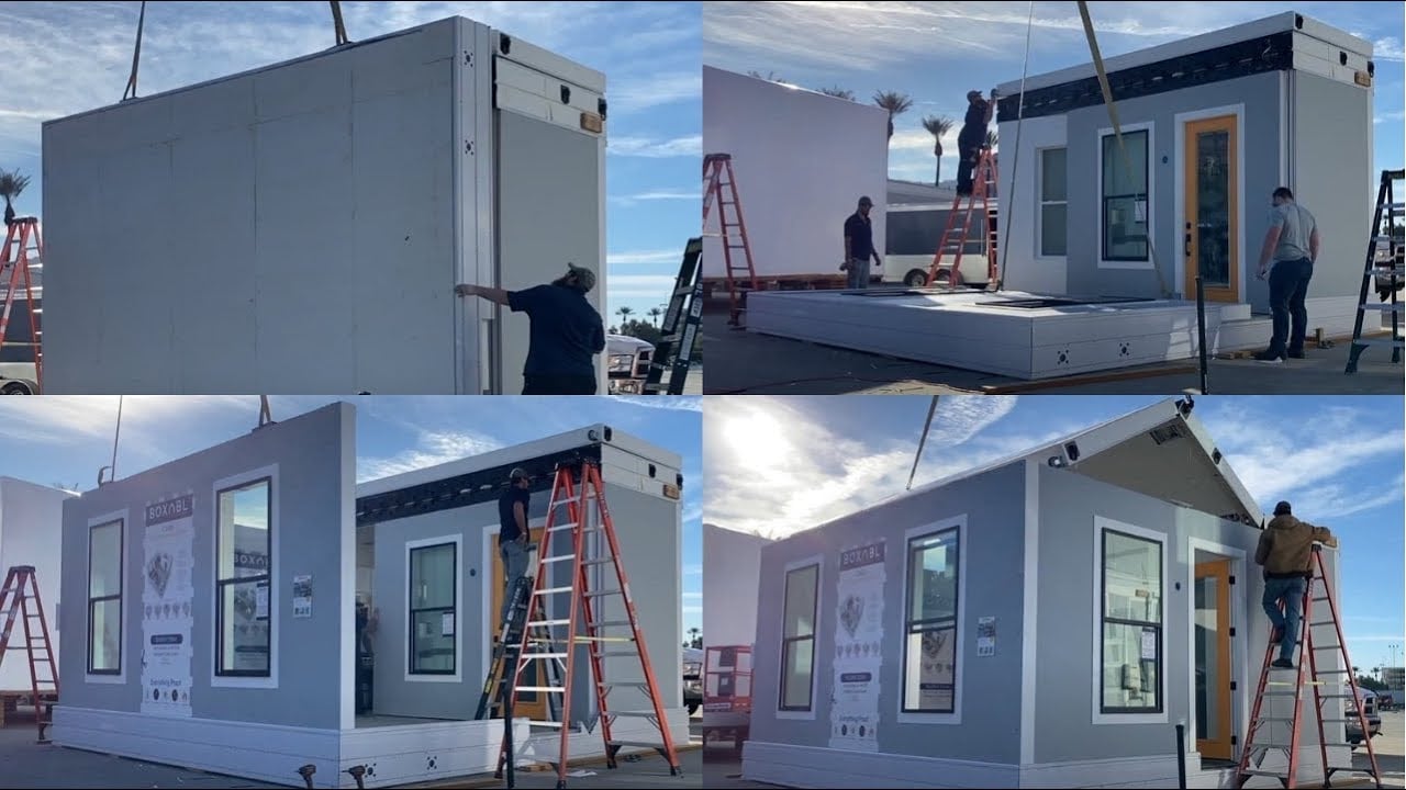 Una piccola casa di Boxabl