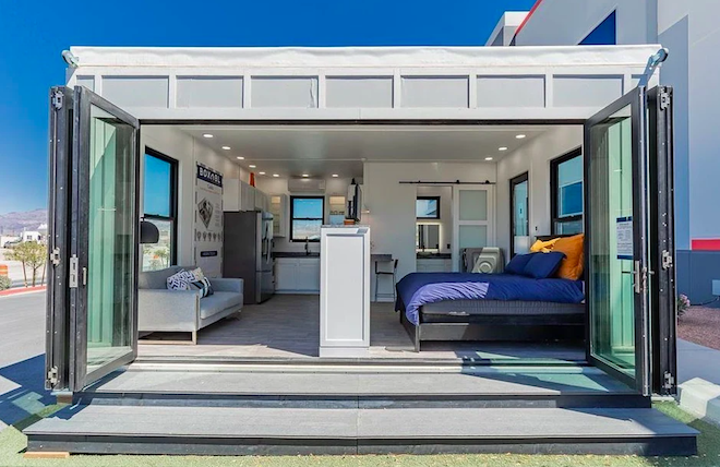 Una piccola casa di Boxabl