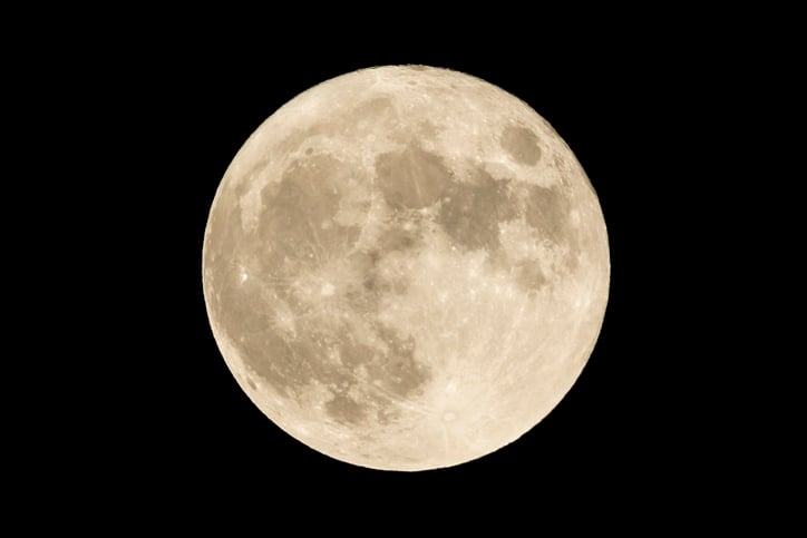 La luna piena