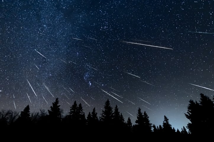 Una pioggia di stelle cadenti