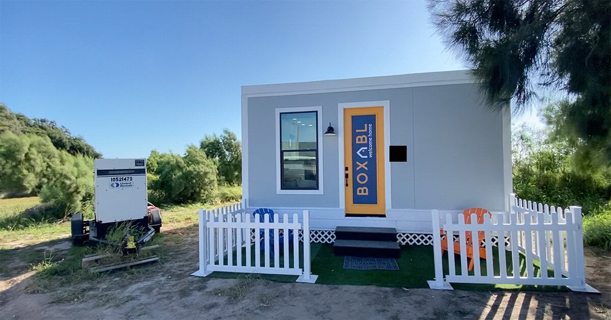 Una piccola casa di Boxabl