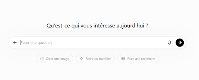 L'interfaccia ChatGPT