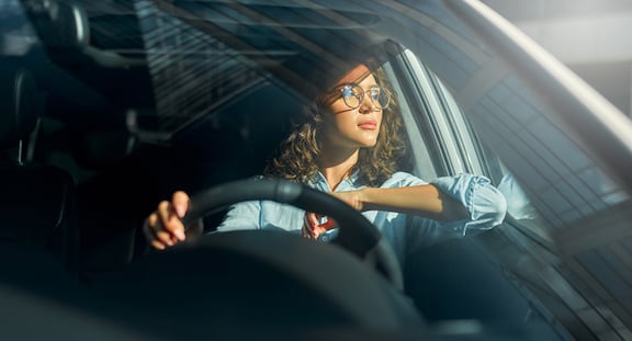 Una donna al volante