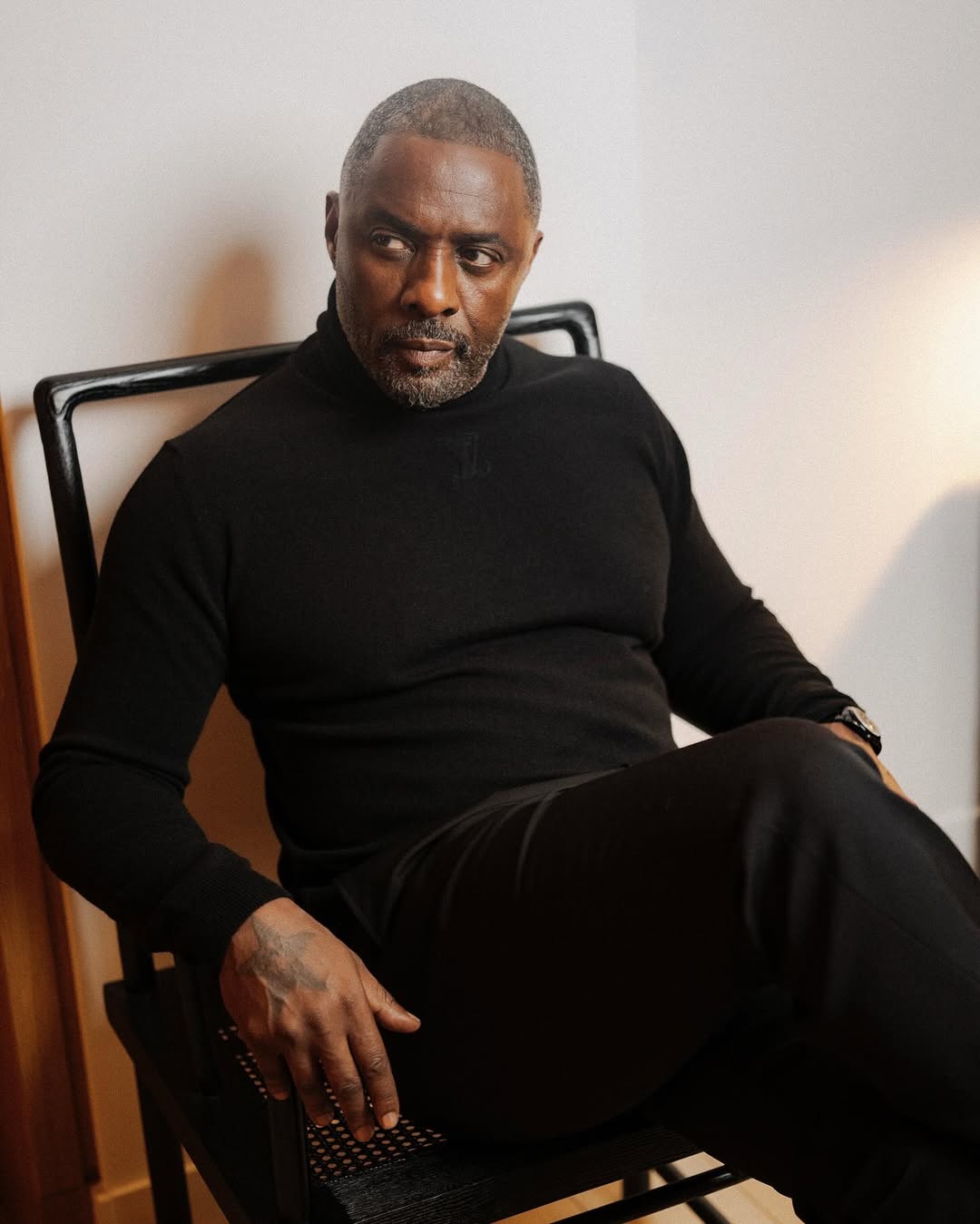 L'attore britannico Idris Elba