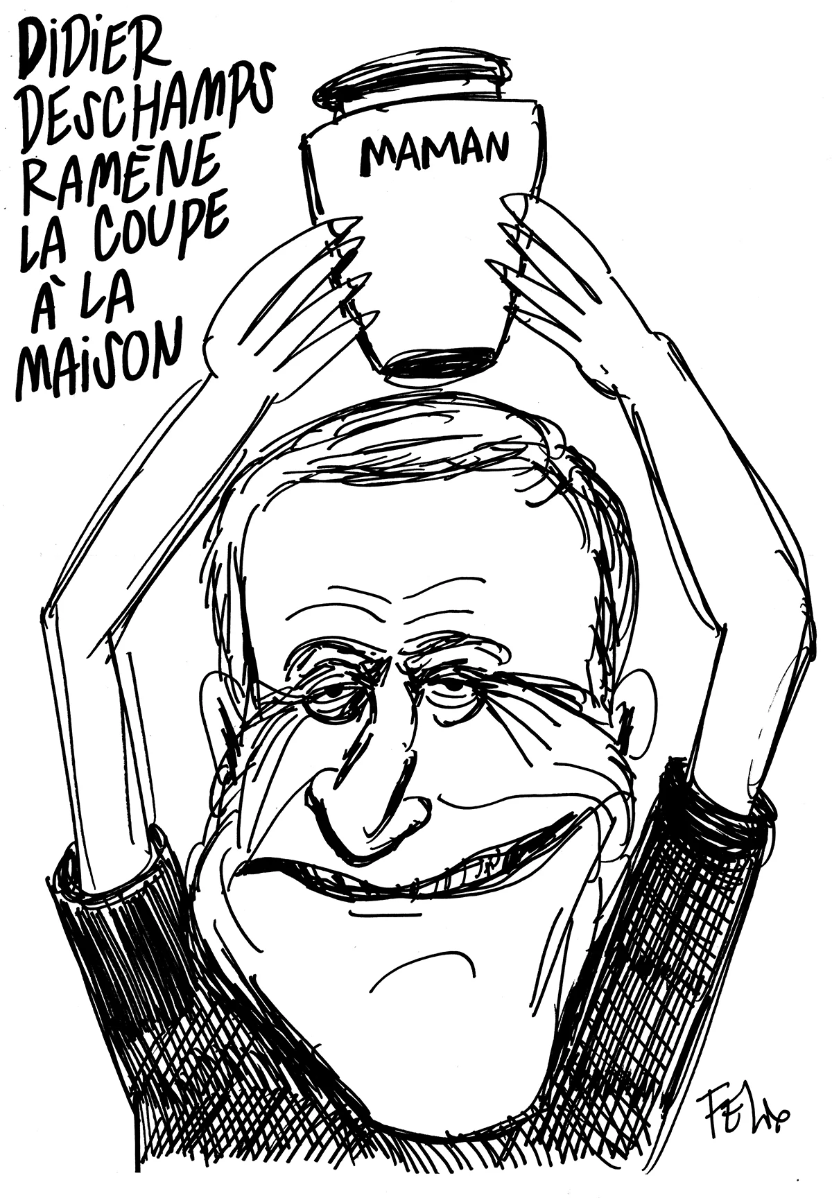 Vignetta di Charlie Hebdo, pubblicata il 24 giugno 2026