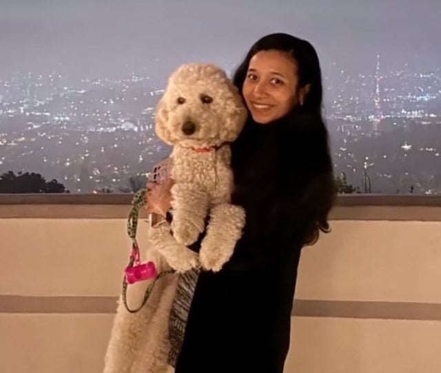 La vittima, Siddhi Morabia, e il suo cane