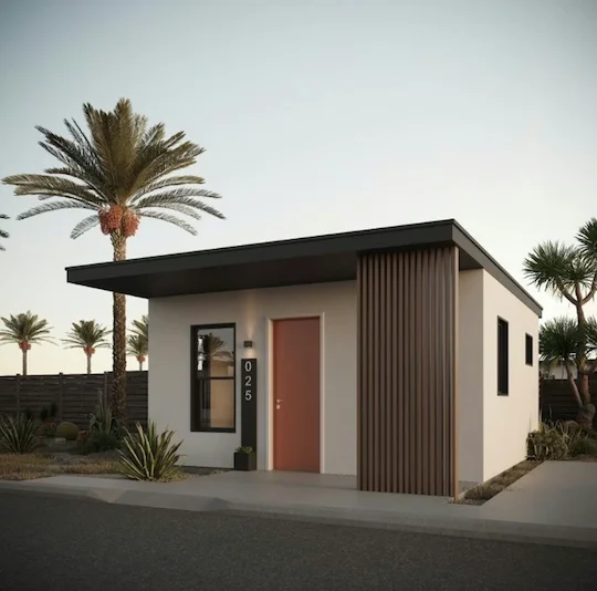 Una piccola casa di Boxabl