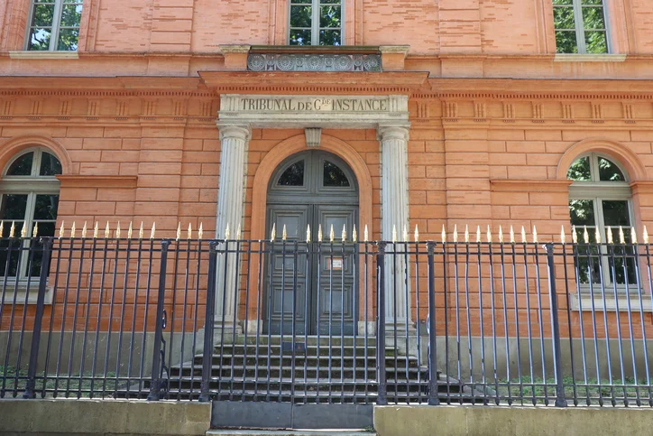 Facciata del tribunale di Tolosa