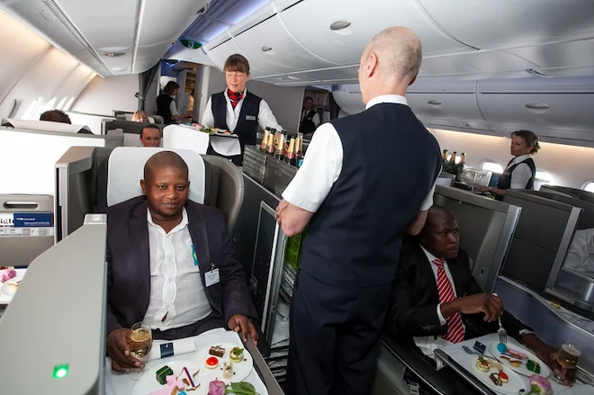 Un aereo della British Airways