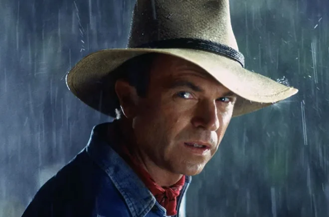 Sam Neill in Jurassic Park