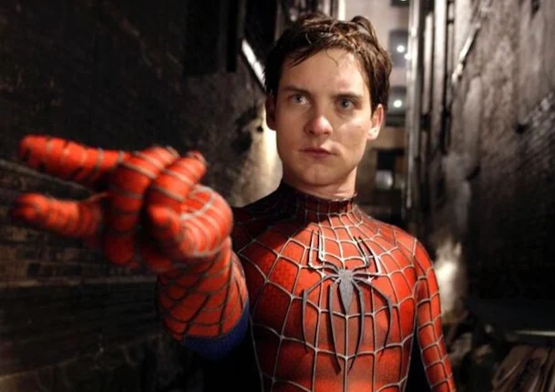 Tobey Maguire in “Spider-Man 2”, di Sam Raimi, uscito nel 2004