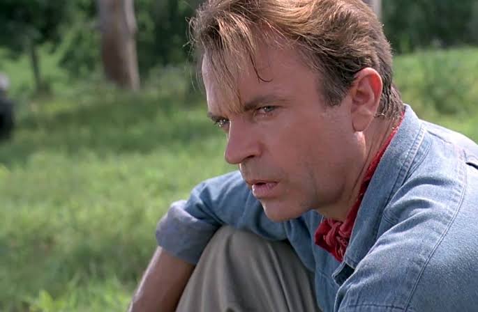 Sam Neill nel film