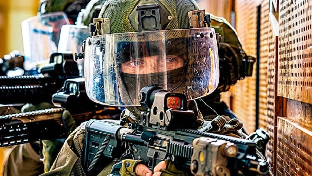 Immagine tratta dalla serie GIGN