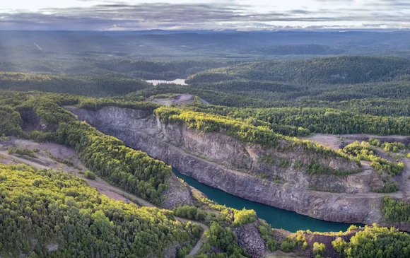 La miniera di Timmins in Ontario