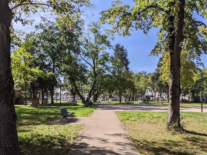 Il parco della Violette a Tolosa