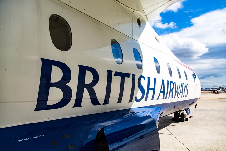 Un aereo della British Airways