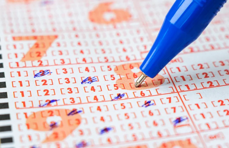 Una griglia della lotteria