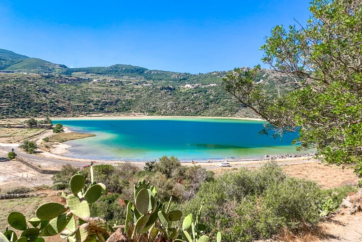 Un lago a Pantelleria