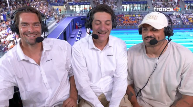Florent Manaudou e i commentatori del campionato