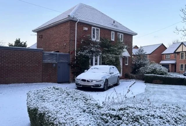 L'ex casa della coppia in Inghilterra