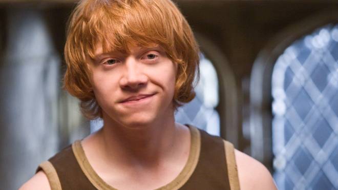 Rupert Grint in Harry Potter