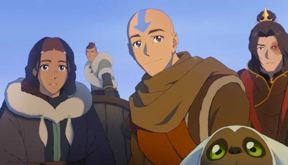 Immagine dal film d'animazione Avatar Aang: The Last Airbender