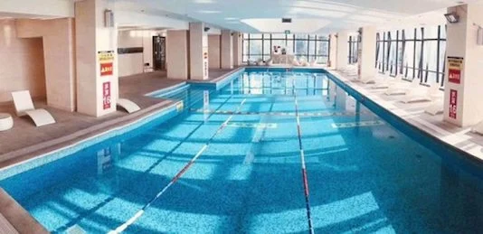 La piscina del resort
