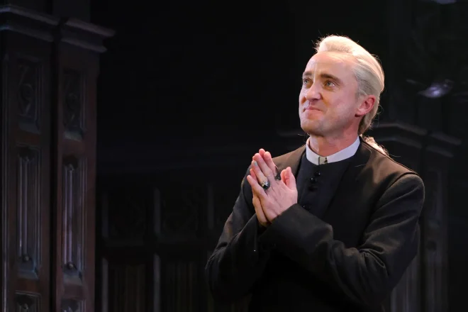 Tom Felton sul palco