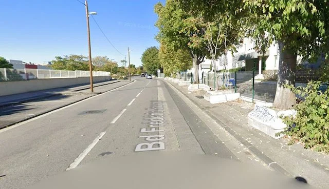 Boulevard Frédéric Sauvage a Marsiglia